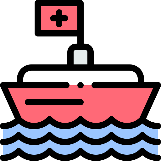 Logo d'un bateau de sauvetage